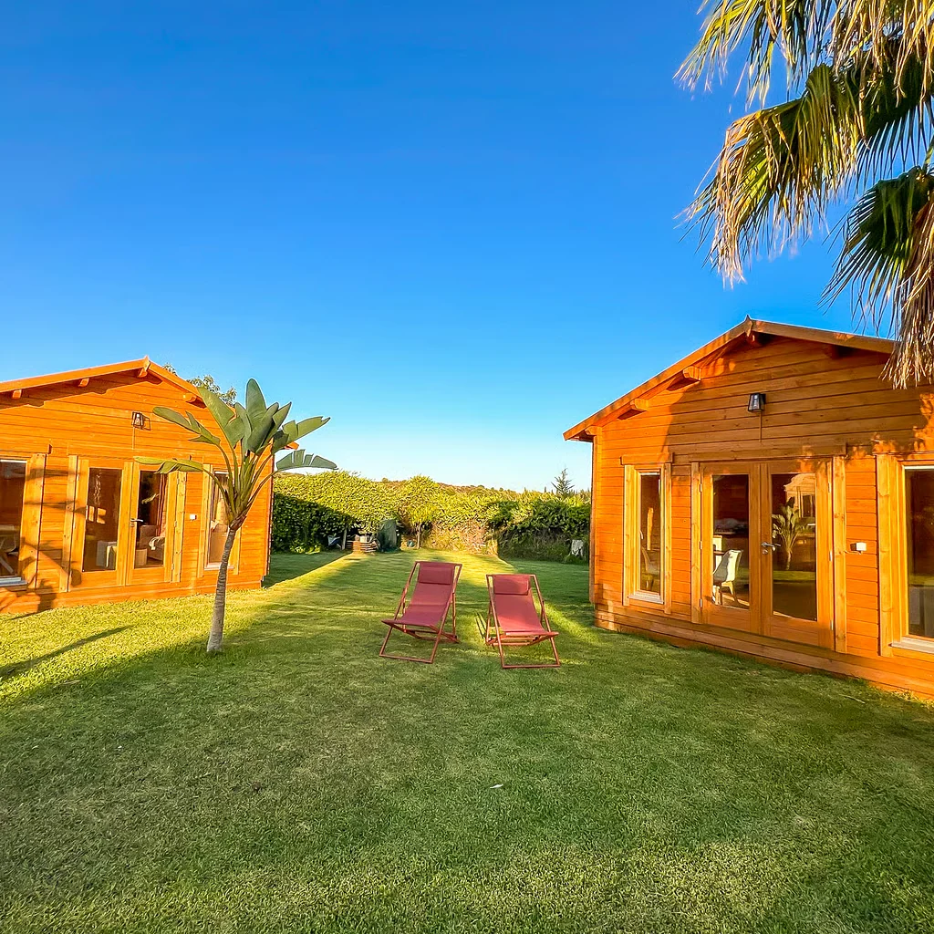 Casa Coco exterior in the garden